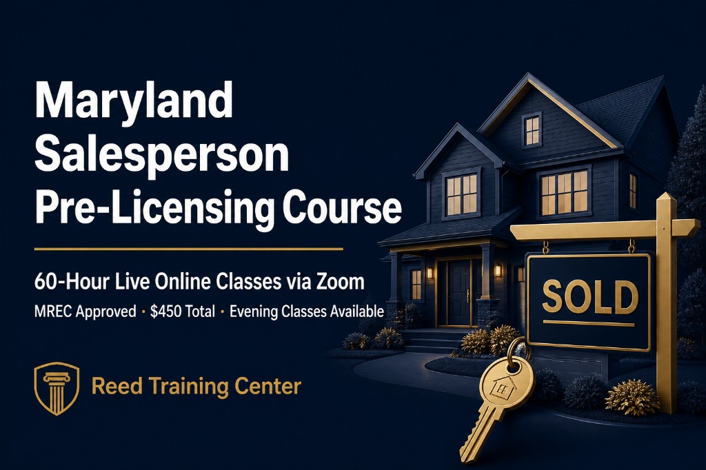 How to Get Your Real Estate License in Maryland (2026 Step-by-Step Guide)